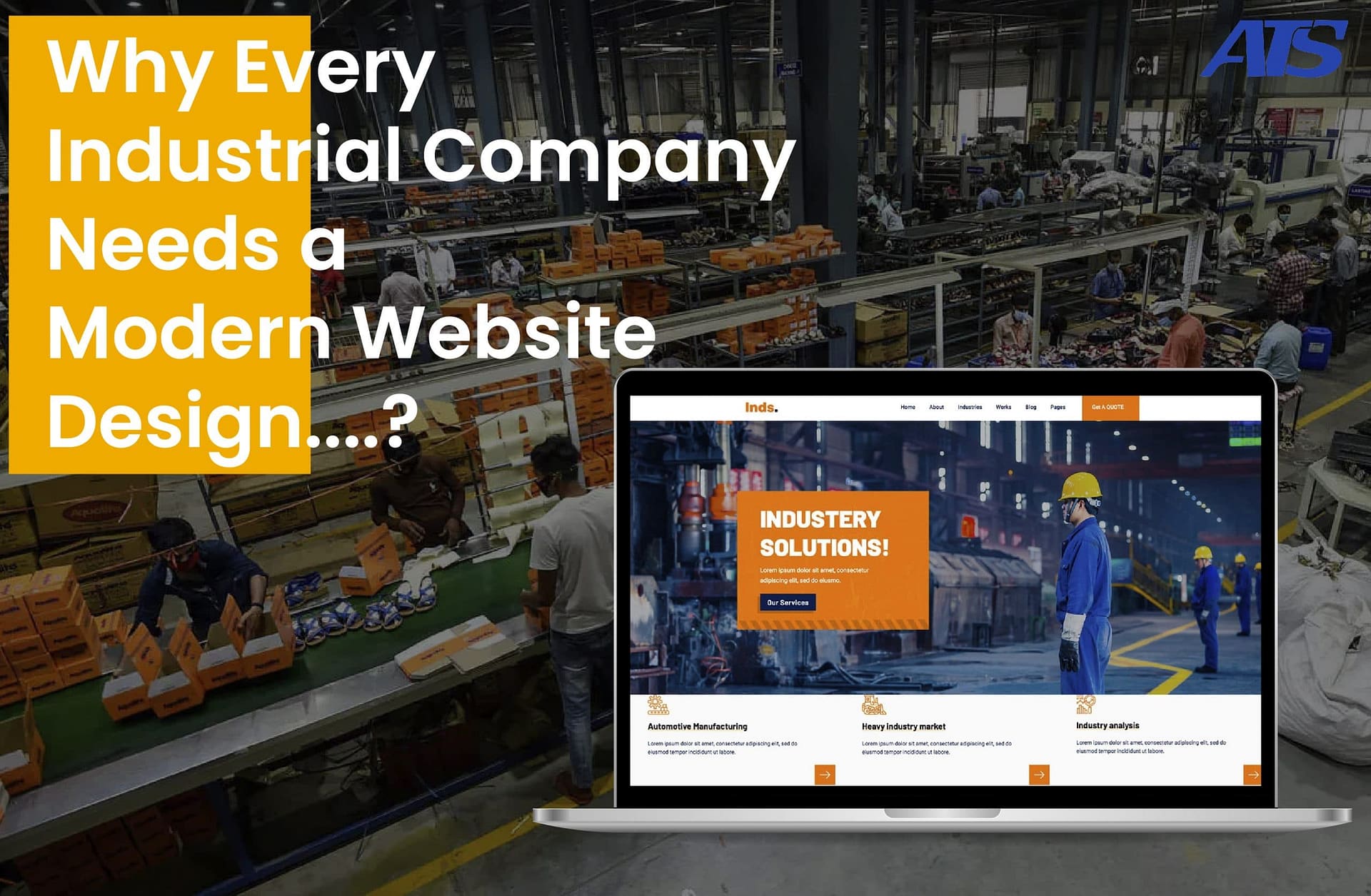 Why Every Industrial Company Needs a Modern Website Design Img